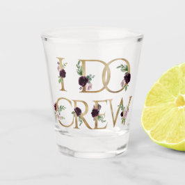Copo De Shot Boho Bling | Bachelorette Bridal Party I Do Creme