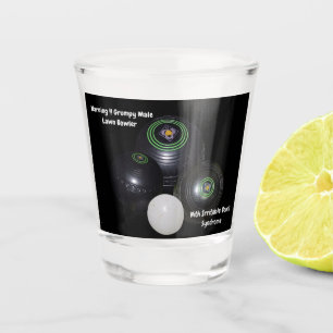 Copo De Shot Bolinho De Camada Engraçado E Engraçado, Vidro A