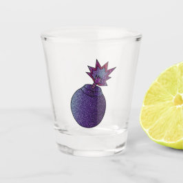 Copo De Shot Bomba Glitter Galaxy