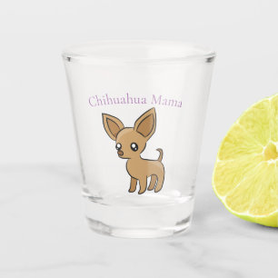 Copo De Shot Bonita Chihuahua Mama Art Thunder_Cove