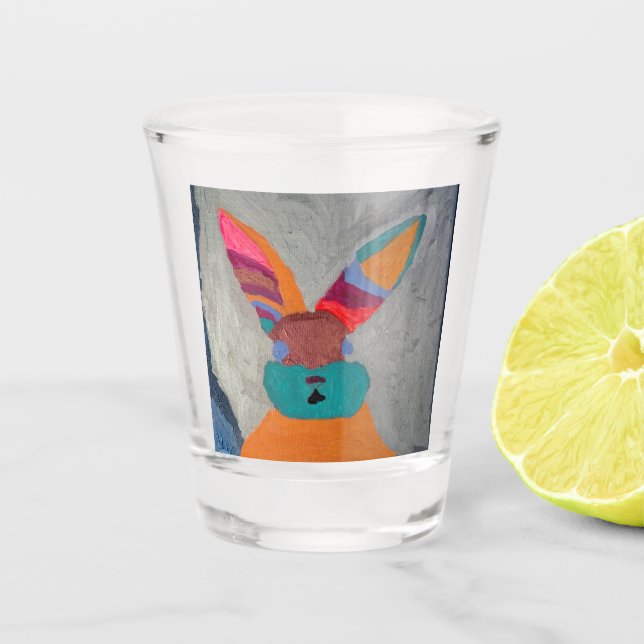 Copo De Shot Bonnie Bunnie Shot Glass - CreativeDrew (Frente)