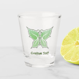 Copo De Shot Borboleta Mint