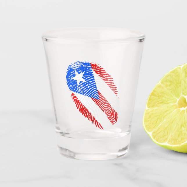 Copo De Shot Boricua (Frente)