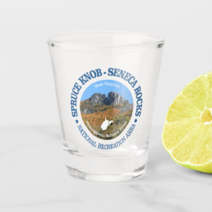 Copo De Shot Botão Spruce - o Seneca balança o NRA