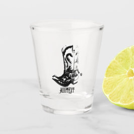 Copo De Shot Botas de cowboy