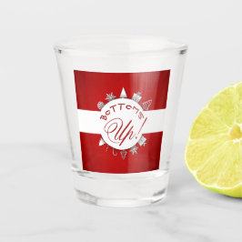 Copo De Shot “Bottoms Up!” Shot Glass