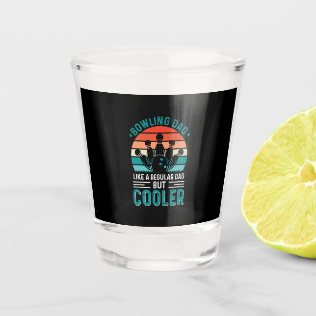 Copo De Shot Bowling Dad (Frente)