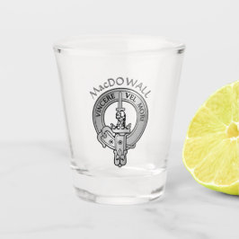 Copo De Shot Brasão do Clã MacDowall