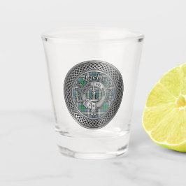 Copo De Shot Brasão do Clã MacDowall & Nó Tártano