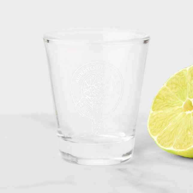 Copo De Shot Brasão do Clã MacKinnon  (Frente)