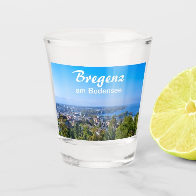 Copo De Shot Bregenz am Bodensee na Áustria (Frente)