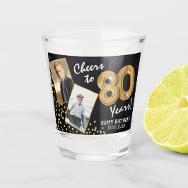Copo De Shot Brinde aos 80 Anos de Idade 2 Fotos