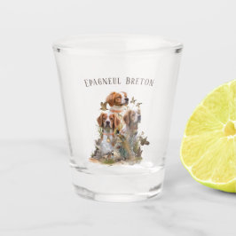 Copo De Shot Brittany Spaniel, Paixão por Aves