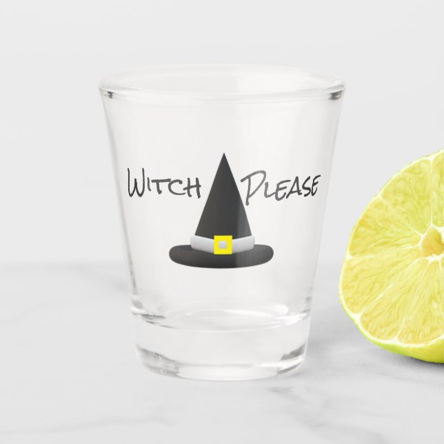 Copo De Shot Bruxa, por favor (Frente)