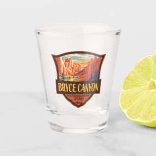 Copo De Shot Bryce Canyon National Park Viagem Art Vintage