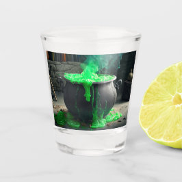Copo De Shot Bubbling Witch's Cauldron Halloween