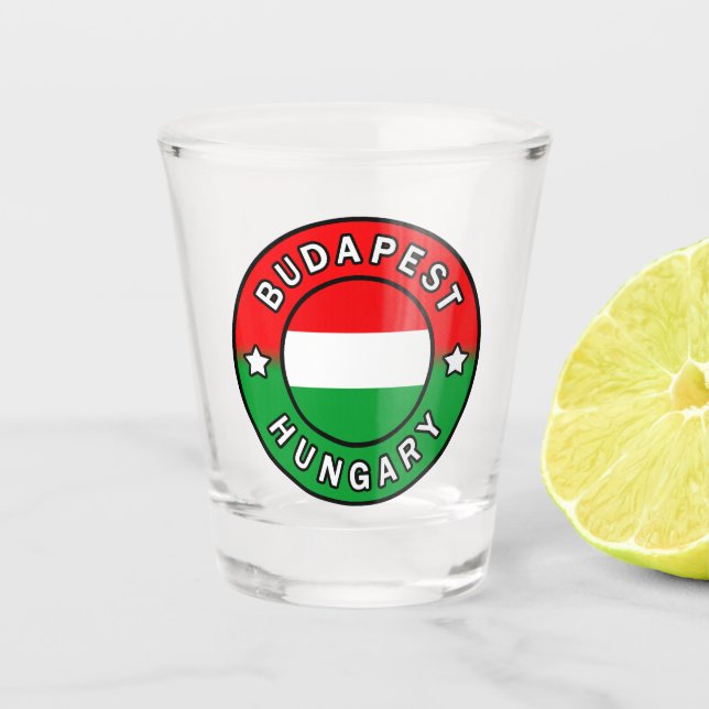 Copo De Shot Budapest Hungria (Frente)