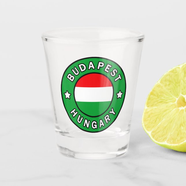 Copo De Shot Budapest Hungria (Frente)