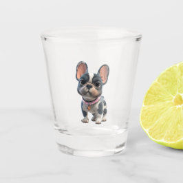 Copo De Shot Bulldogue Francês