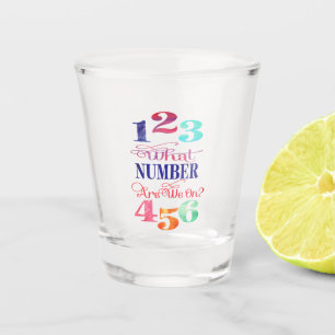 Copo De Shot Bunco Engraçado Em Que Número Estamos?
