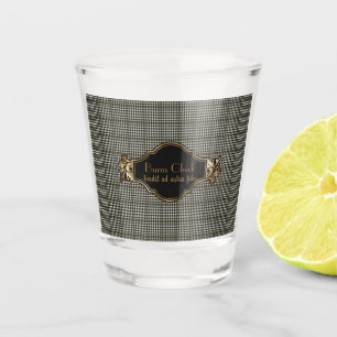 Copo De Shot Burns Clan Original Scottish Tartan