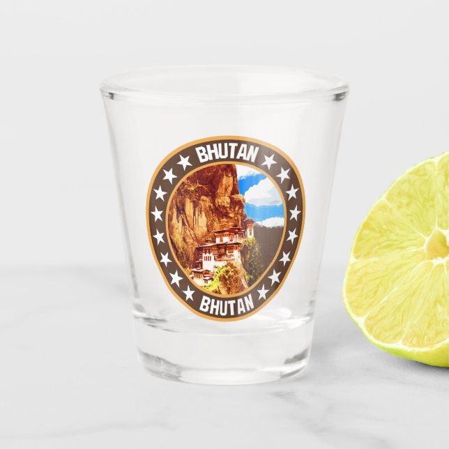 Copo De Shot Butão (Frente)