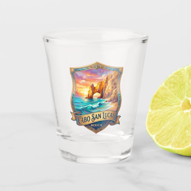 Copo De Shot Cabo San Lucas México (Frente)