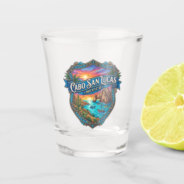 Copo De Shot Cabo San Lucas México (Frente)
