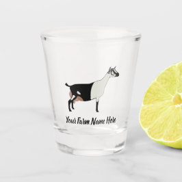 Copo De Shot Cabra Leiteira Alpina Personalizada