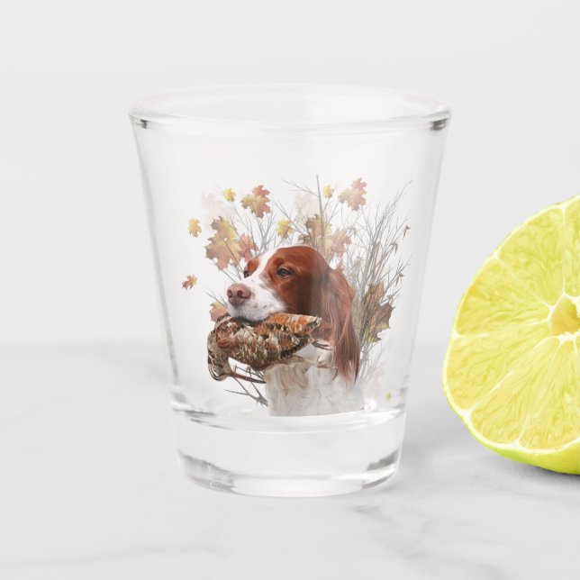 Copo De Shot Caça às aves de caça de upland (Frente)