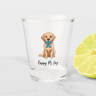 Copo De Shot Cachorro Pi Day Personalizado Com Símbolo Pi Fel
