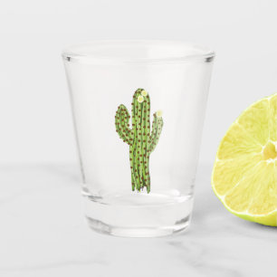 Copo De Shot Cacto de florescência do Saguaro
