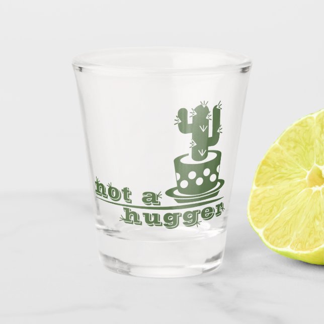 Copo De Shot Cactos não é um cacto engraçado (Frente)