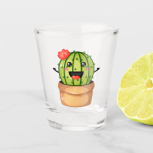 Copo De Shot Cactus Cachtus Cacht Glass