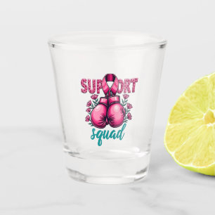 Copo De Shot Caixa de Luvas de Consciência do Cancer de Mama de