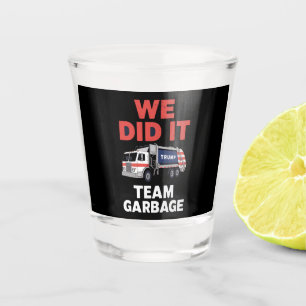 Copo De Shot Caminhão Lixo Trump 2024 Nós Conseguimos Equipe Li