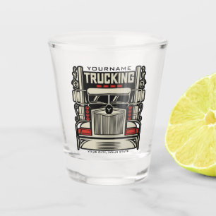 Copo De Shot Caminhão Personalizado 18 Caminhoneiro BIG RIG