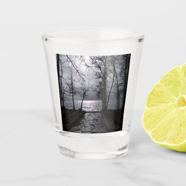 Copo De Shot Caminho até o lago Tahoe (Frente)