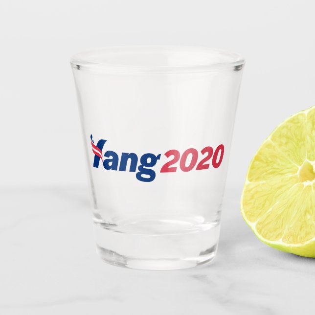 Copo De Shot Campanha Presidencial Andrew Yang 2020 (Frente)