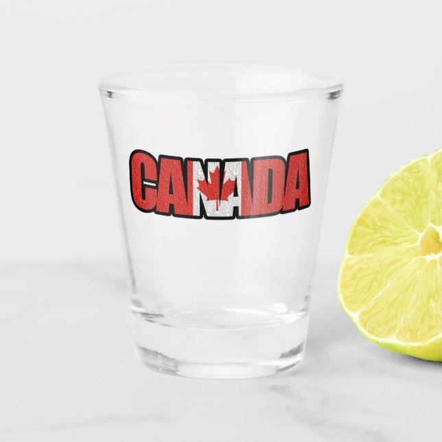 Copo De Shot Canadá (Frente)