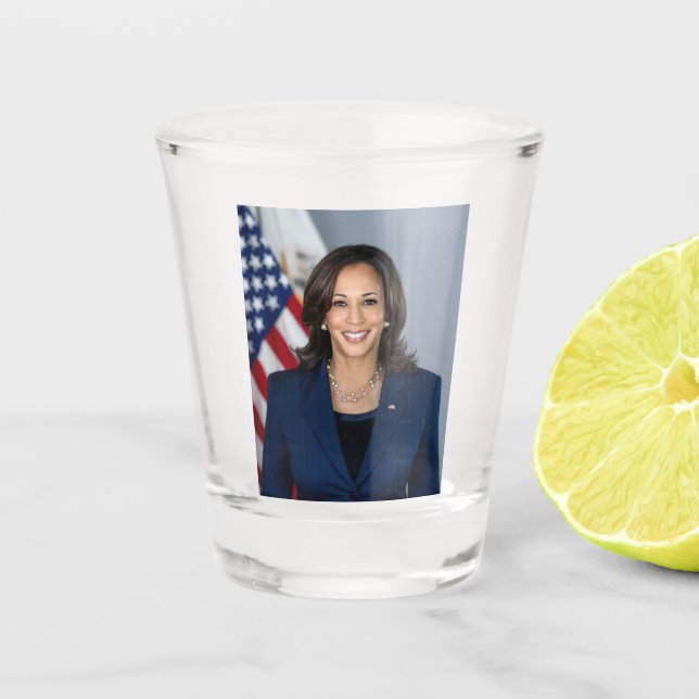 Copo De Shot Candidato Kamala Harris EUA 2024 (Frente)