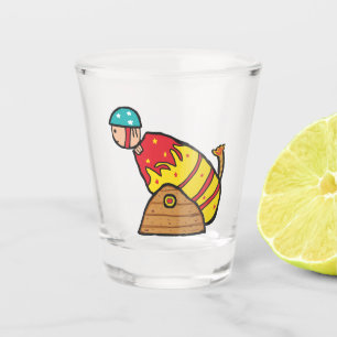 Copo De Shot Canonball Humano