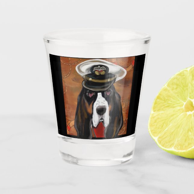 COPO DE SHOT CÃO BASSET (Frente)
