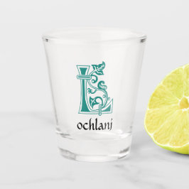 Copo De Shot Capital Decorativo Botânico Medieval L