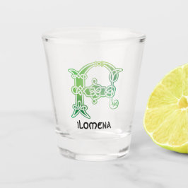 Copo De Shot Capital Decorativo do Nó Celta do século XVI F