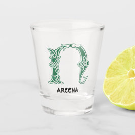 Copo De Shot Capital Decorativo do Nó Celta do século XVI N