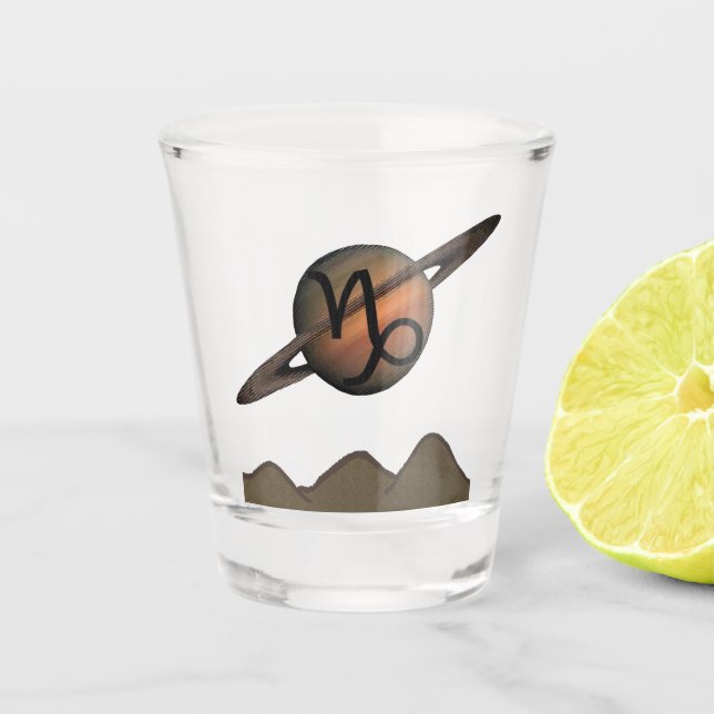 Copo De Shot Capricórnio (Frente)