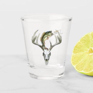 Copo De Shot Captura De Crânio De Veado
