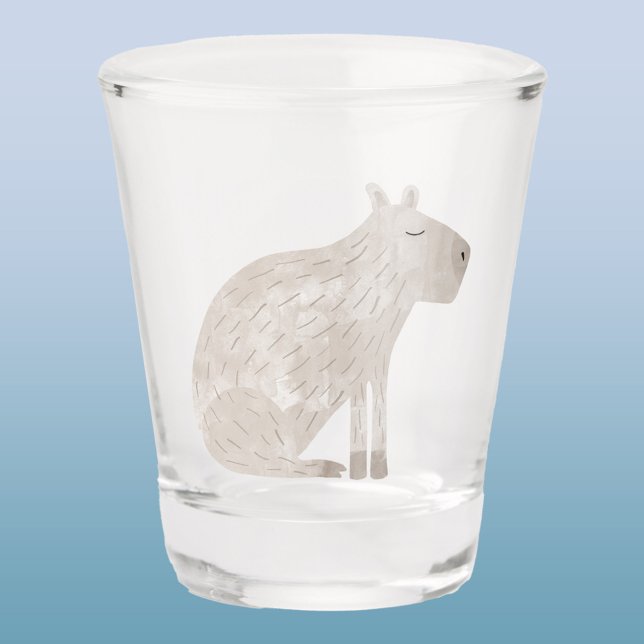 Copo De Shot Capybara (Fun capybara shot glass)