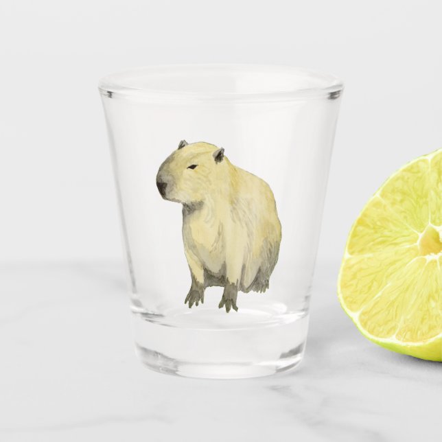 Copo De Shot Capybara (Frente)
